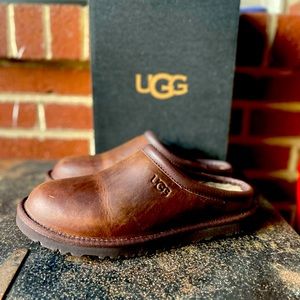UGG Classic slip-on clog.